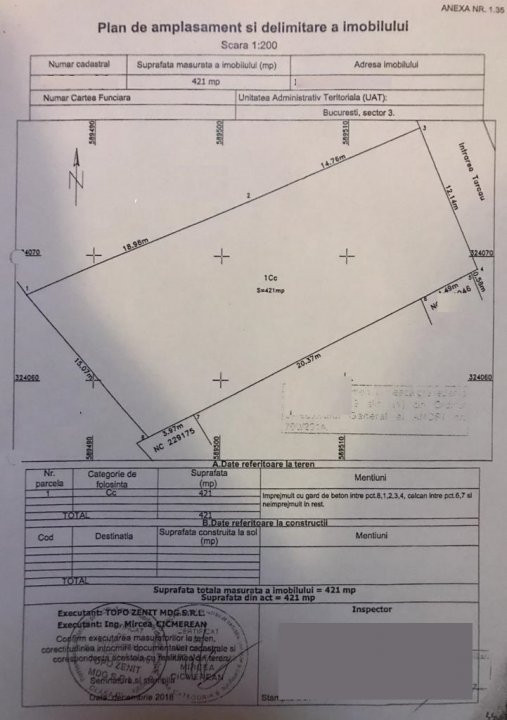 Vitan, teren pretabil investitie 421 mp!!