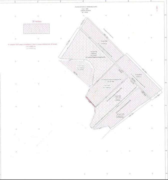 Crevedia -Corbeanca 38 ha - teren intravilan