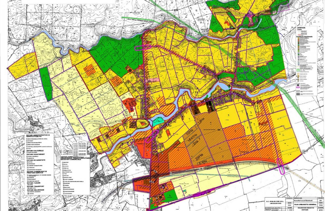 Balotesti-Therme teren de vanzare in suprafata de 32.27 ha.