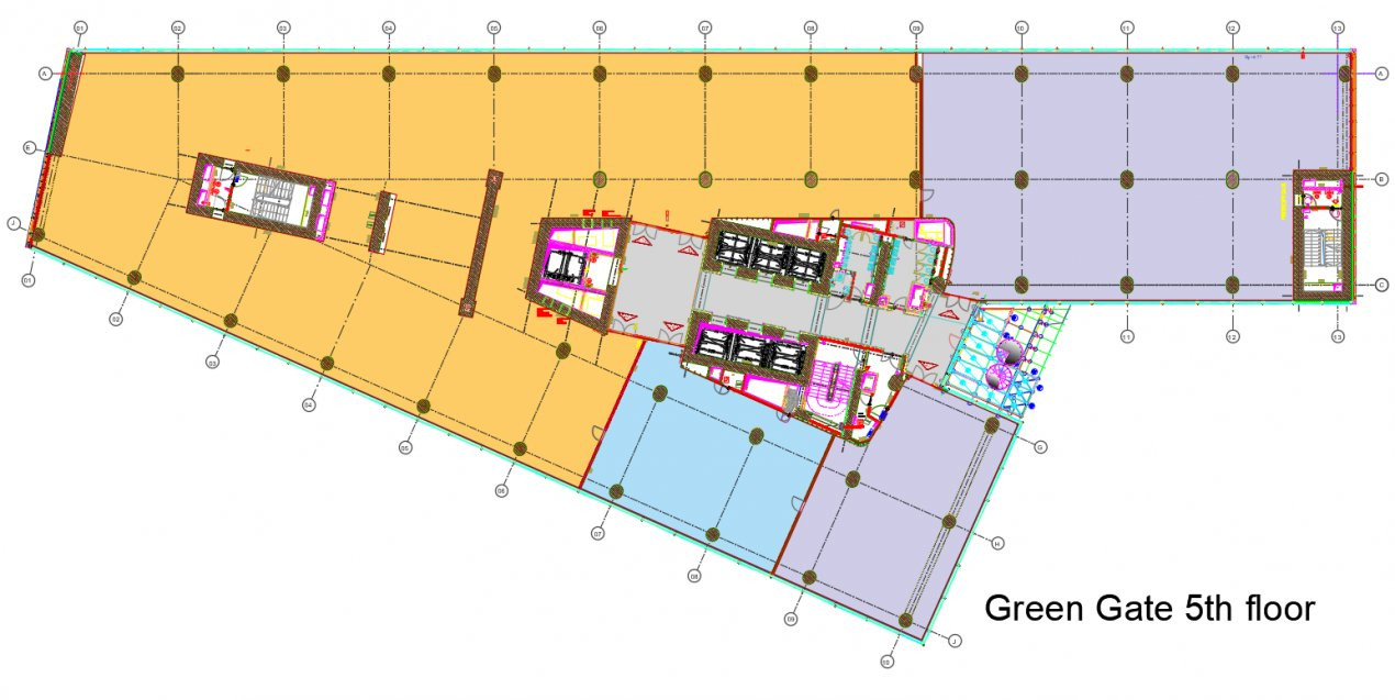 Inchiriere spatii de birou amenajate in cladirea Green Gate - Tudor Vladimirescu