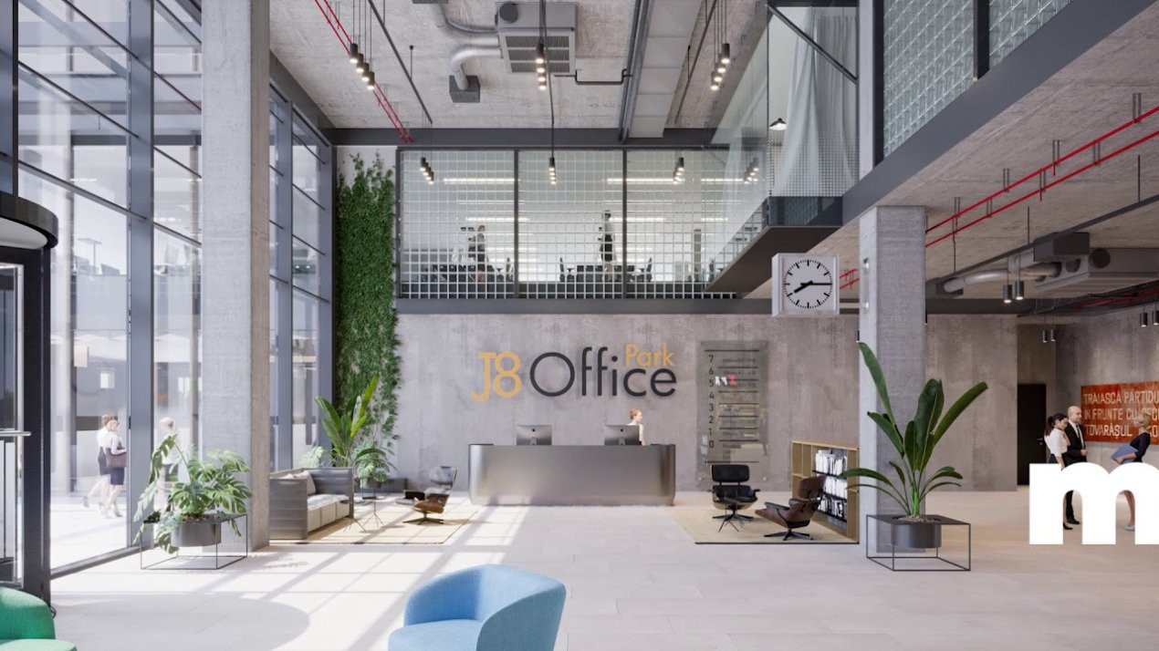 Spaţii de birouri complet amanajate - J8 Office Park - Metrou Jiului