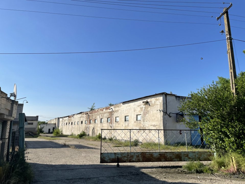 Proprietate industrială situată în sud-estul oraşului Buzău