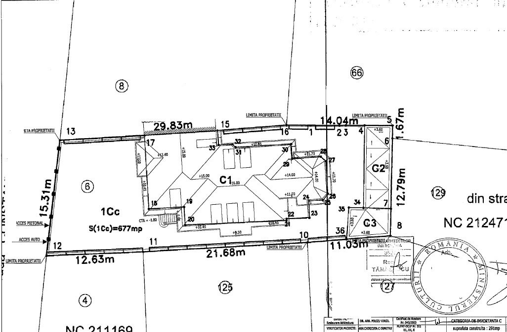  Oportunitate investiție în zona Centrală Călăraşilor - Traian