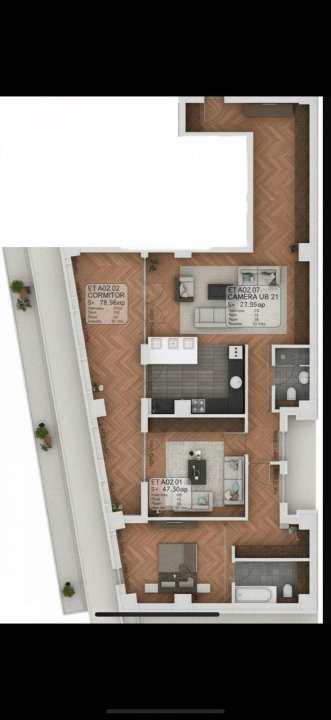 Apartament 3 camere zona Ferdinand, foarte spatios, pret promo