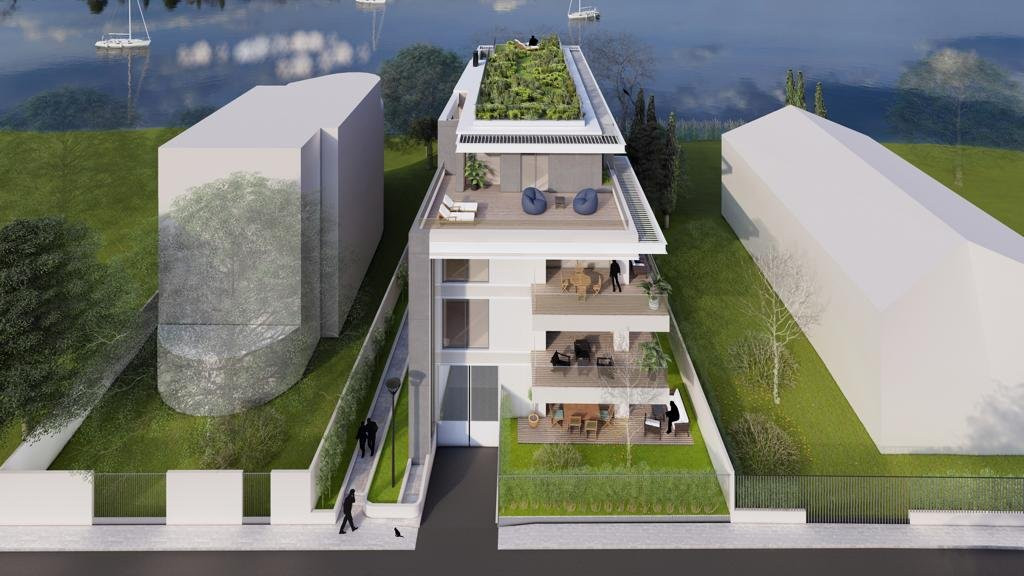Apartament 3 camere in bloc boutique pe malul lacului 