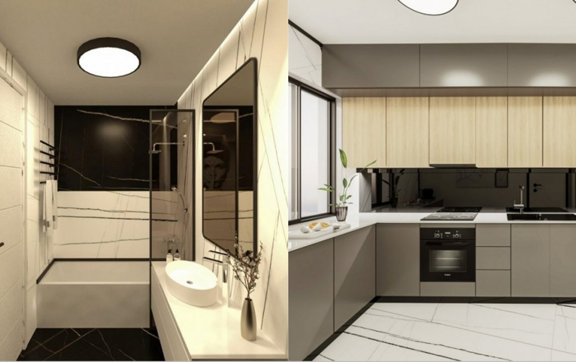 Apartament nou 3 camere Mosilor 