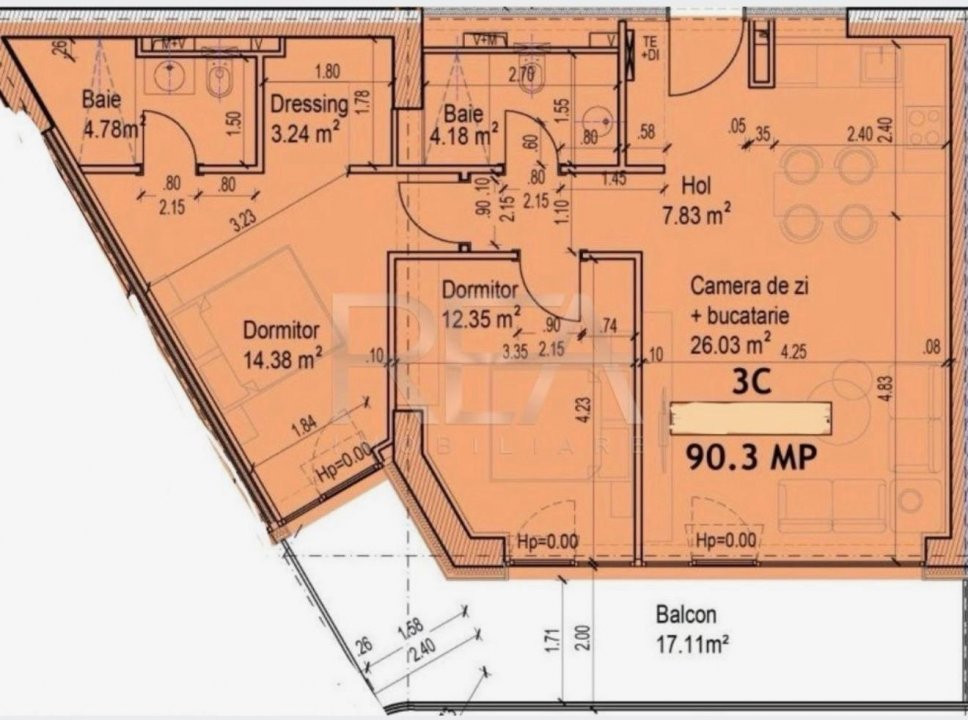 Apartament 3 camere, Colentina, vedere lac