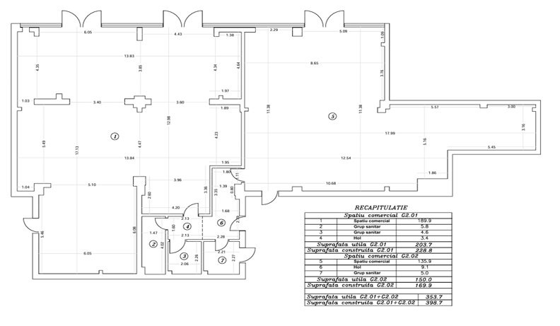 Spatiu comercial premium, 400 mp  – Fabrica de Glucoza