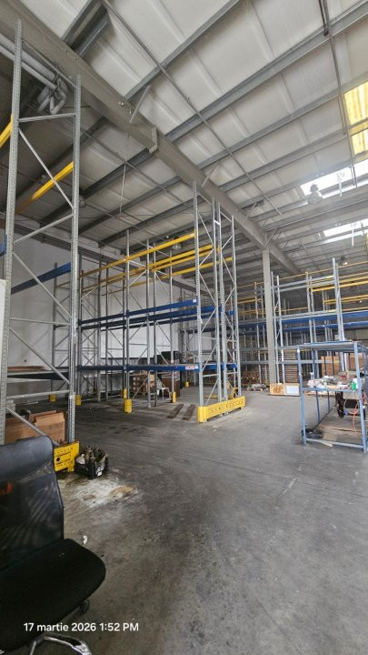 HALĂ INDUSTRIALĂ CU TEREN GENEROS 
