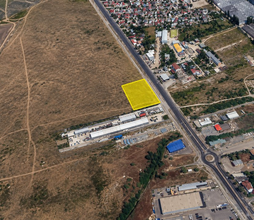 *TEREN INTRAVILAN DE VÂNZARE – JILAVA | DESCHIDERE LA ȘOSEAUA GIURGIULUI**