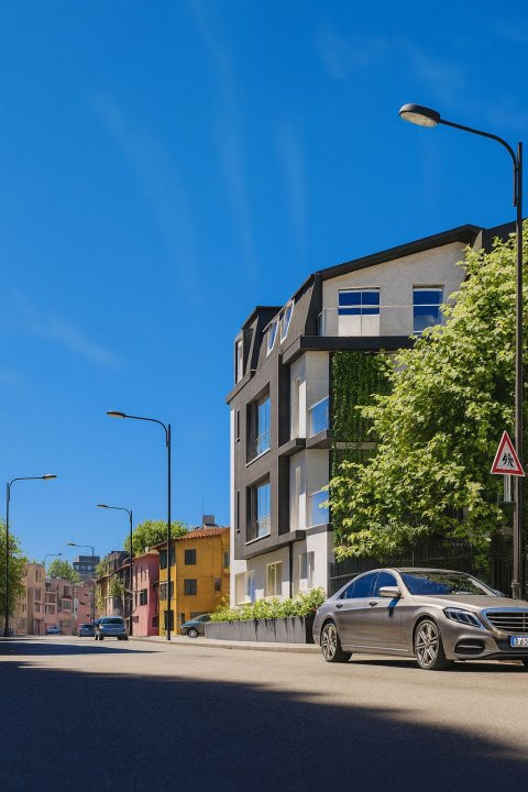 Penthouse deosebit, 3 camere in bloc boutique nou, cu boxa si 2 parcari - Unirii