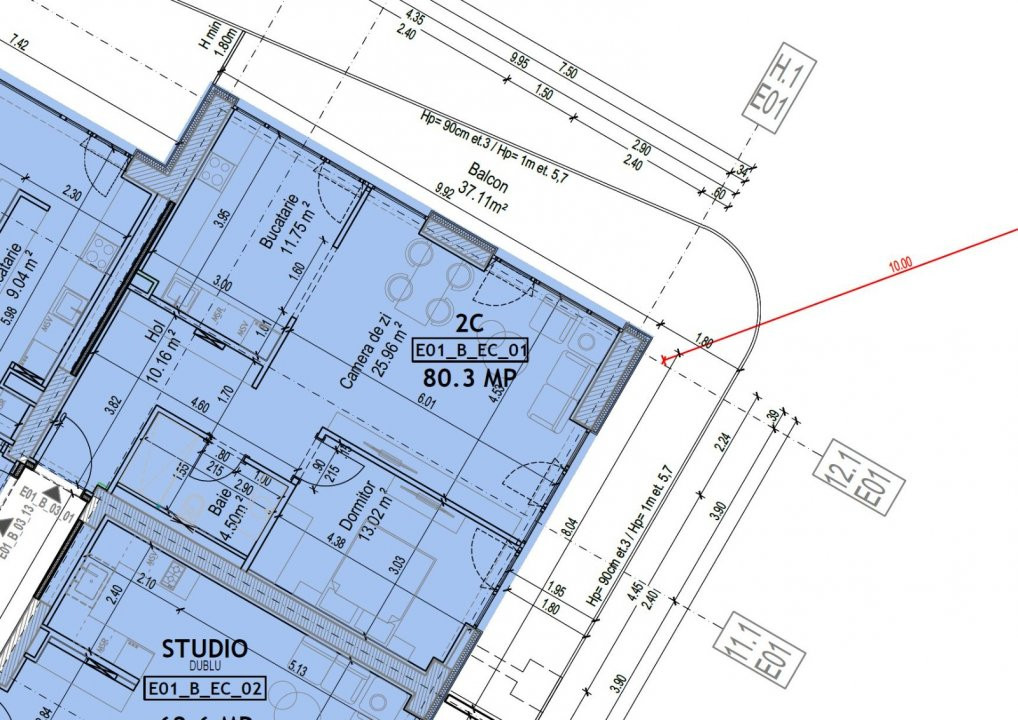Apartament de 120 mp, cu terasa imensa, vedere catre lac si discount substantial