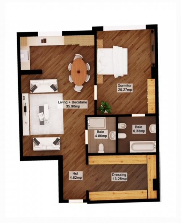 Apartament superb cu 2 camere, 97 mp - Dorobanti, bloc 2010