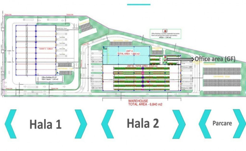 Bucharest Airport Park - in curs de dezvoltare - Spatii depozitare